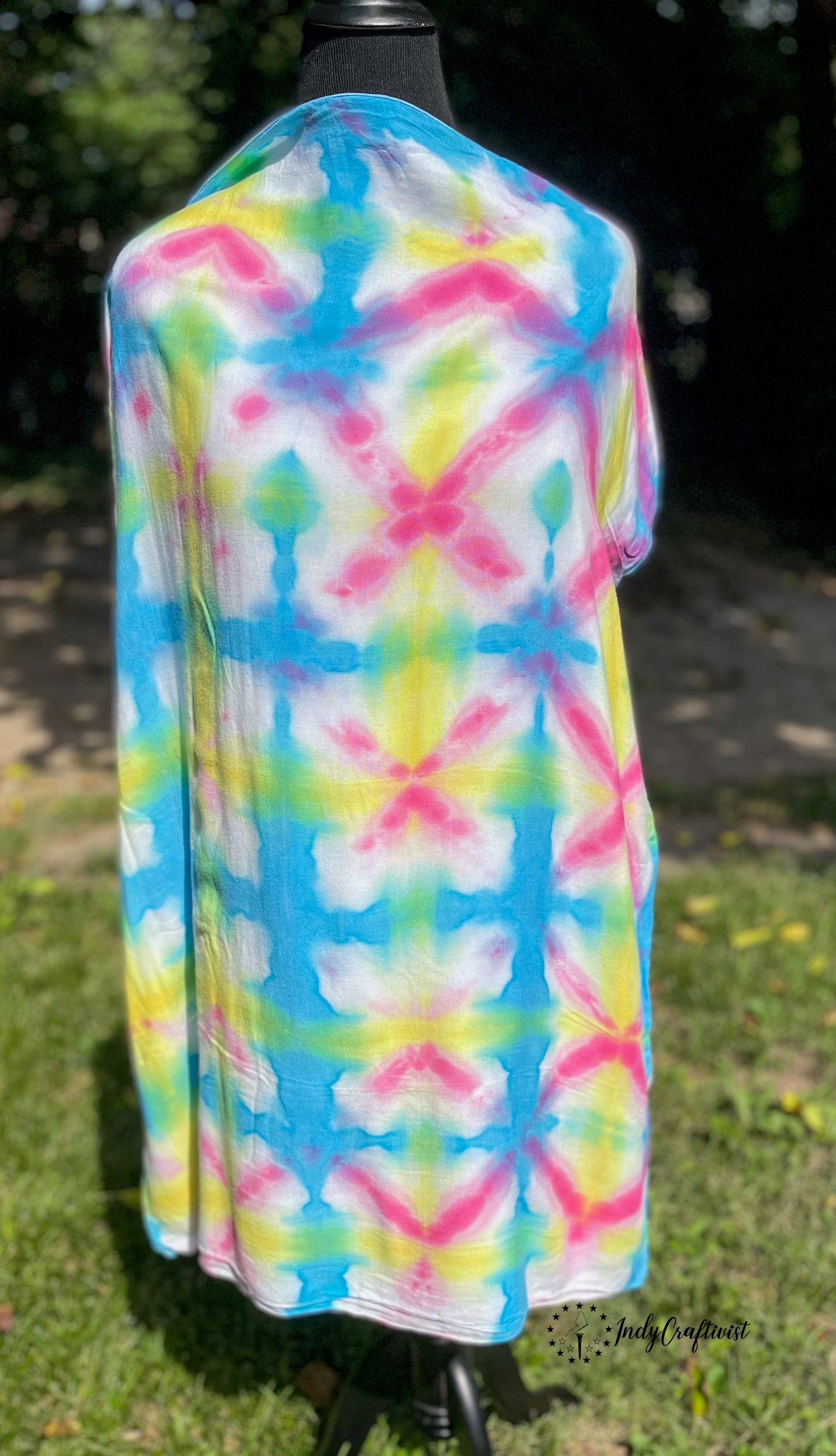 Tie Dyed Infinity Scarf