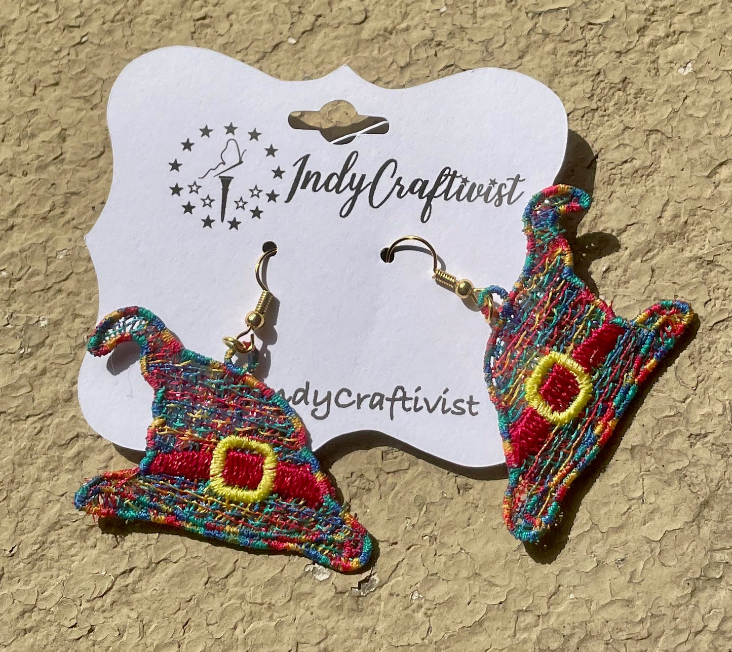 Made-To-Order Witch Hat Earrings