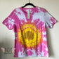 Sunflower Adult Large Tie Dye T-shirt