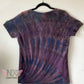 Be Weird Adult Large Reversed Dyed Tie Dye T-shirt