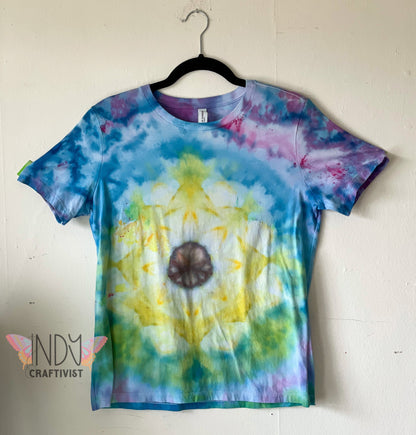 Sunflower Adult Medium Tie Dye T-shirt