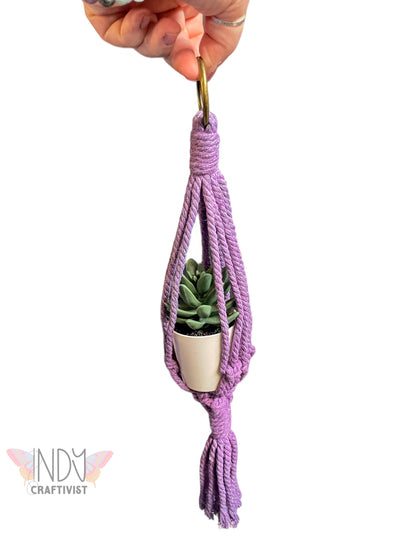 Tie Dyed Mini Planter