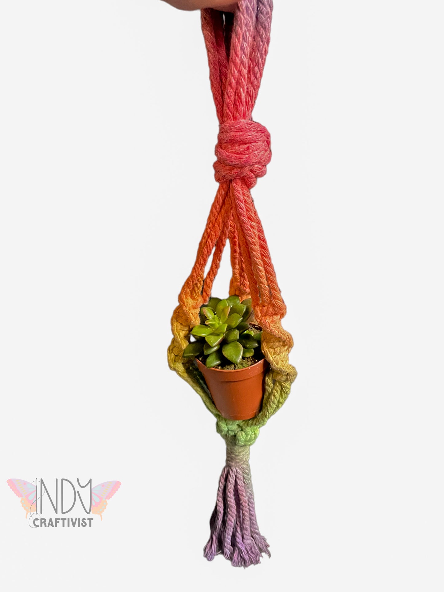 Tie Dyed Mini Planter