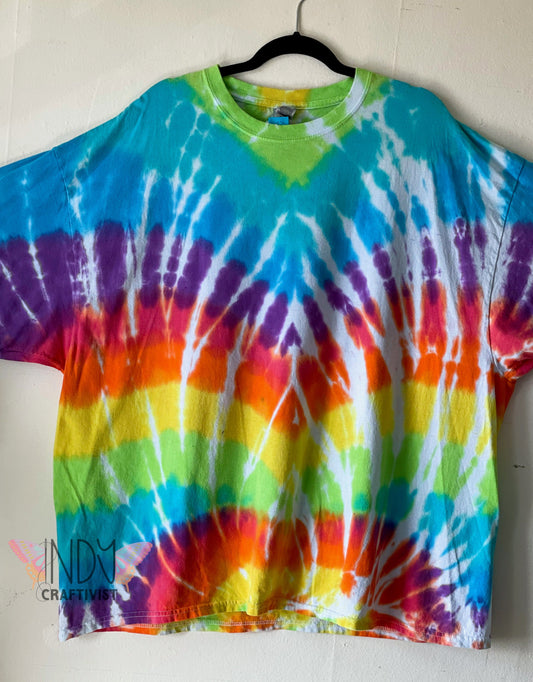Rainbow XXXL Tie Dye T-shirt