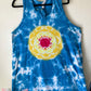 Flower Adult 2X Tie Dye Tank Top Dress