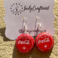Kenyan Coke Bottlecap Earrings