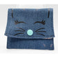 Upcycled Denim Animal Coin Purse