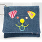 Upcycled Denim Animal Coin Purse