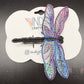 Pride Embroidered Dragonfly Hair Jewelry