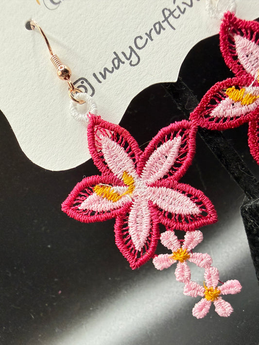 Lily Flower Earrings