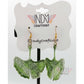 Ginkgo Biloba Leaf Earrings