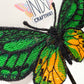 Cape York Birdwing Freestanding Lace Embroidered Butterfly Hair Jewelry
