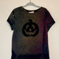 Kids Extra Small Halloween Reverse Tie Dyed T-shirt