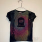 RIP Kids Small Halloween Reverse Tie Dyed T-shirt
