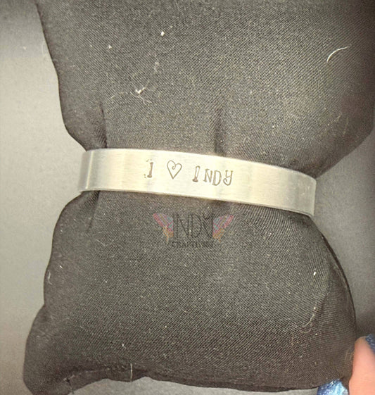 Hand Stamped Bracelets