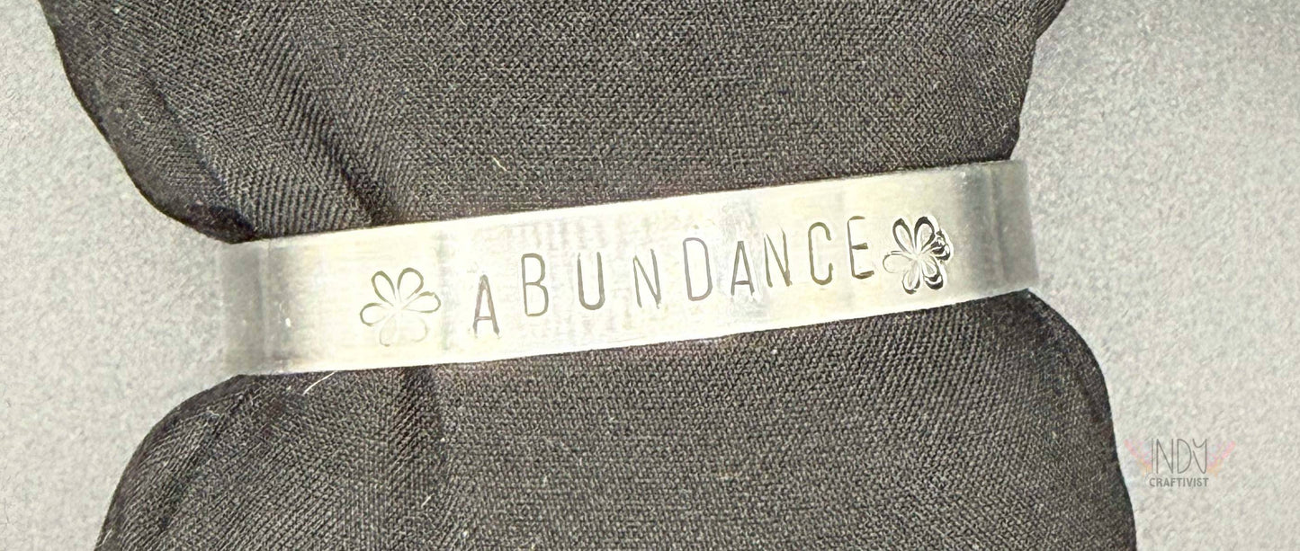 Practice Hand Stamped Bracelets