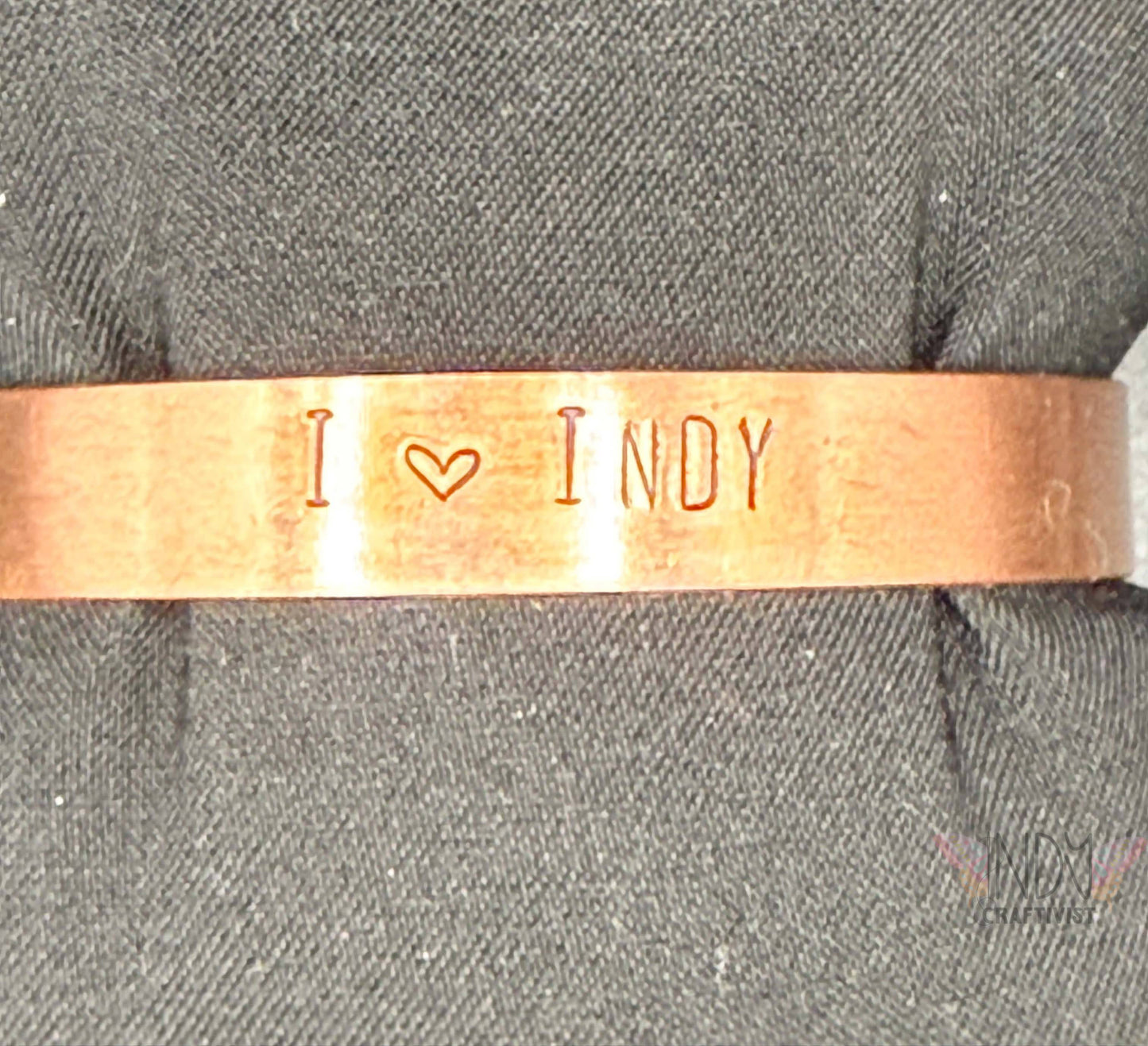 Practice Hand Stamped Bracelets