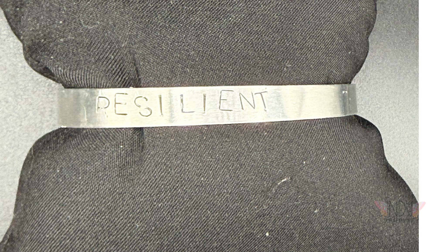 Practice Hand Stamped Bracelets