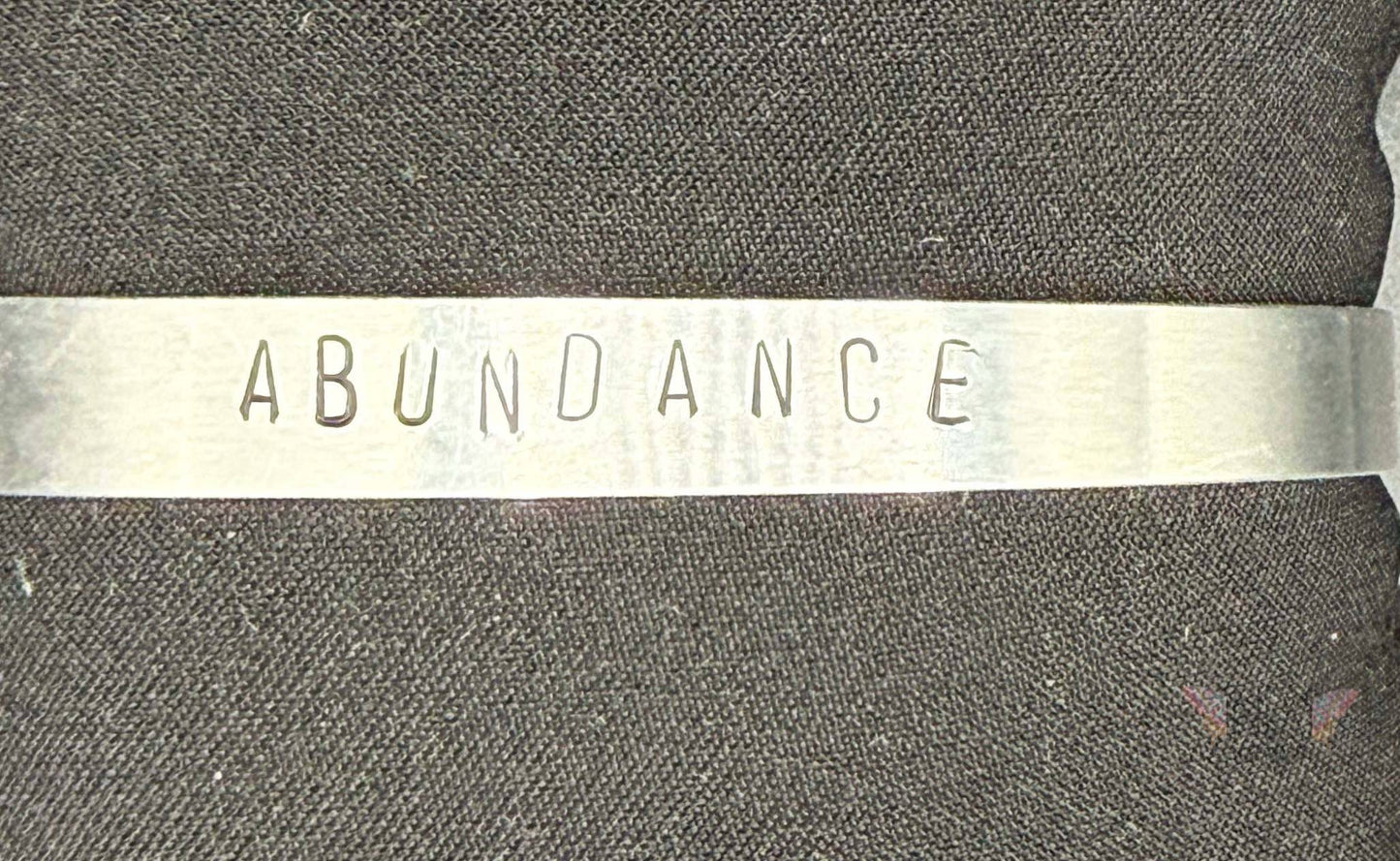 Practice Hand Stamped Bracelets