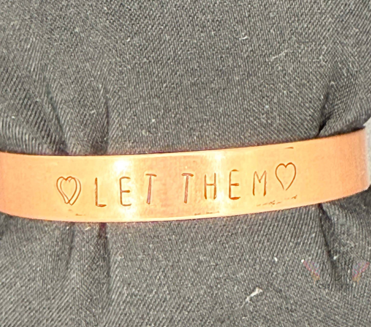 Practice Hand Stamped Bracelets