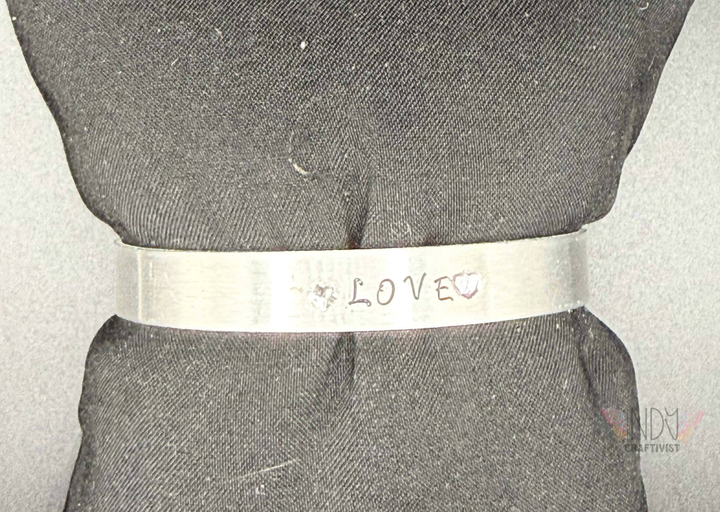 Practice Hand Stamped Bracelets