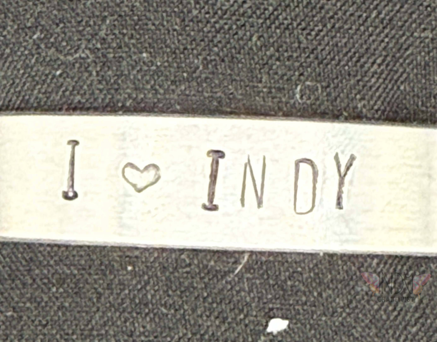 Practice Hand Stamped Bracelets