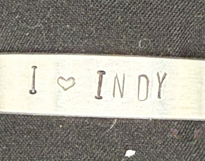 Practice Hand Stamped Bracelets