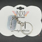 Hand Stamped Keychains