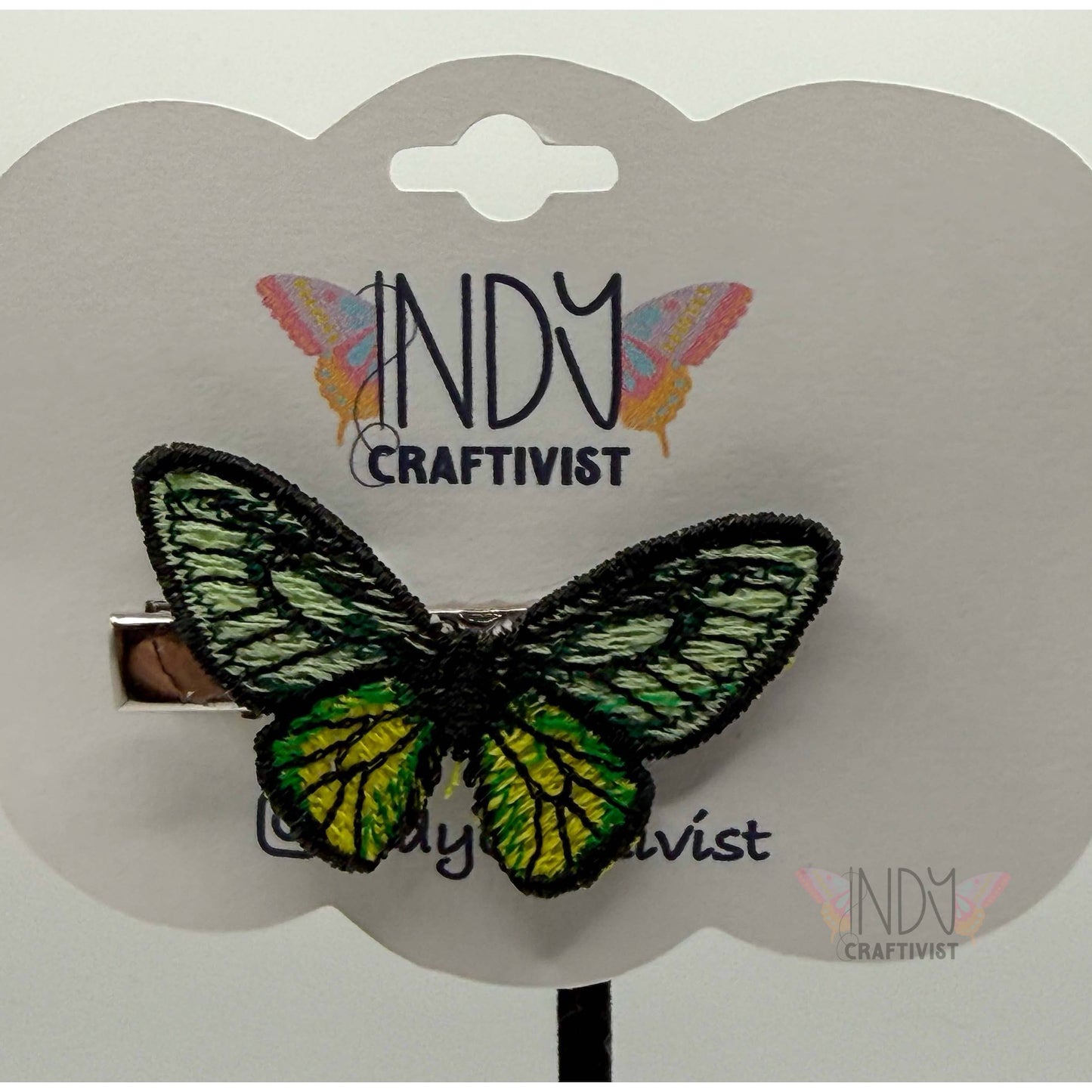 Cape York Birdwing Small Freestanding Lace Butterfly Hair Jewelry
