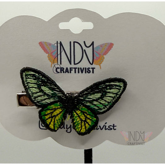 Cape York Birdwing Small Freestanding Lace Butterfly Hair Jewelry