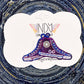 Embroidered Bi I’m Speaking Converse Like Brooch with Magnetic Hardware