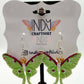 Luna Moth Earrings