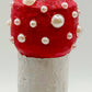 Magic Mushroom With Pearls Car Decor