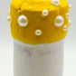Magic Mushroom With Pearls Car Decor