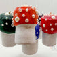 Magic Mushroom With Pearls Car Decor