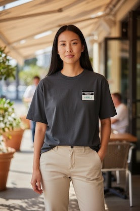 Made-To-Order Magnetic Name Badge