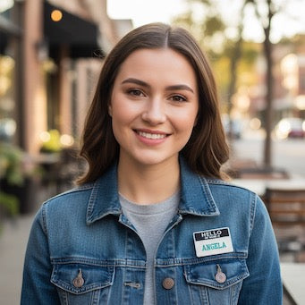 Made-To-Order Magnetic Name Badge