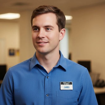 Made-To-Order Magnetic Name Badge