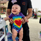 24 M Tie Dyed Onesie