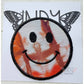 Smiley Face Upcycled Patch