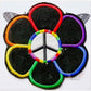 Rainbow Peace Daisy Upcycled Patch