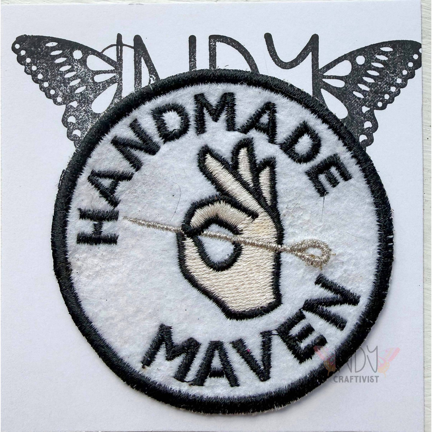 Handmade Maven Upcycled Patch