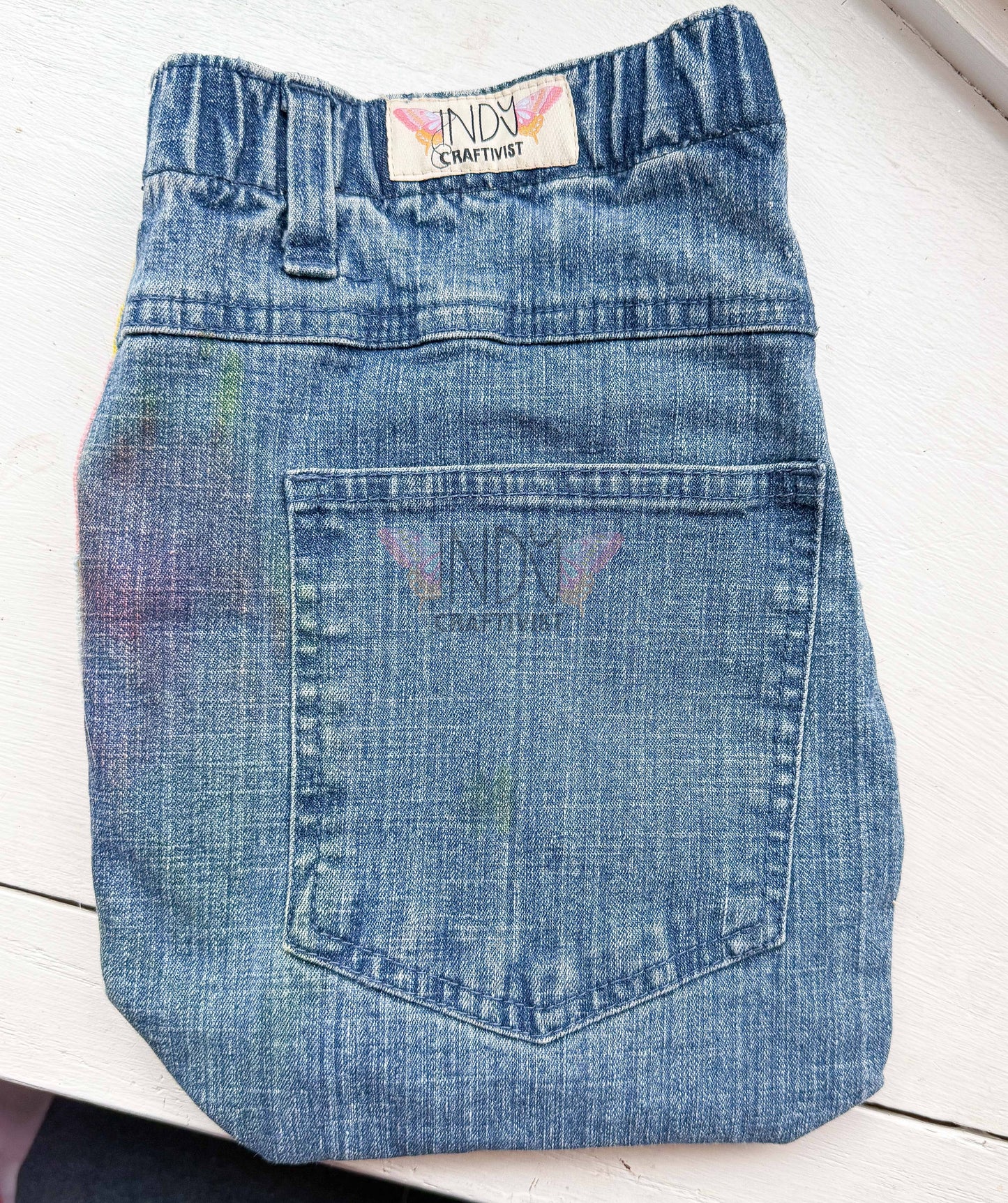 Love Upcycled Crossbody Pocket Bag