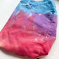 Blue Purple and Red Upcycled Crossbody Pocket Bag