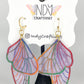 Sheer Butterfly Earrings