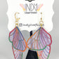 Sheer Butterfly Earrings