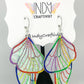 Sheer Butterfly Earrings