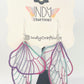 Sheer Butterfly Earrings