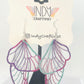 Sheer Butterfly Earrings