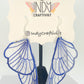 Sheer Butterfly Earrings